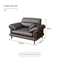 Canapé de bureau Foshan en cuir synthétique, modulaire, pour salle de réception VIP, canapé moderne pour patron, ensemble avec table basse