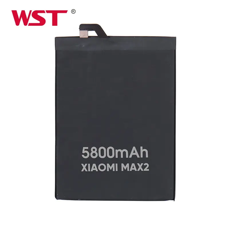 WST batterie de téléphone portable chinoise remplacement d'usine 5300mah batterie de téléphone portable batterie mobile pour Xiaomi Max 2