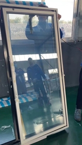 กรอบอลูมิเนียมประตูกระจกจอ LED ไฟฟ้าสำหรับตู้แช่เบียร์ - Product Image 3