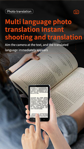 Dispositivo traductor de idiomas inteligente con pantalla táctil P40 Pro compatible con traducción de imágenes sin conexión 135 idiomas traducción instantánea bidireccional - Product Image 4