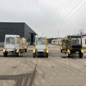 Popular Antique Electric Funeral Vehicle Hearse <b>Trailer</b> Electric Vintage Funeral Car for Sale Special Transportation - Product Image 2