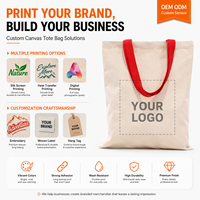 Tas Tote Kanvas Wanita Ramah Lingkungan POD, Desain Kustom Satu Buah, Logo Personal, Hadiah Serbaguna untuk Buku Kopi