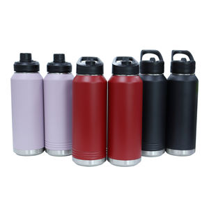 Bouteille d'eau isotherme Topnovo 2025 à double paroi sous vide 32oz pour le sport, avec différents couvercles, vente en gros, personnalisable - Product Image 5