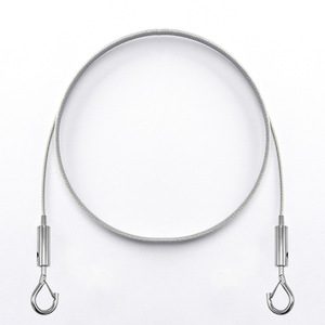 Système de <span class=keywords><strong>suspension</strong></span> en acier inoxydable, pince à câble réglable, crochet de fixation pour câble métallique, câble de <span class=keywords><strong>suspension</strong></span> avec crochet - Product Image 6