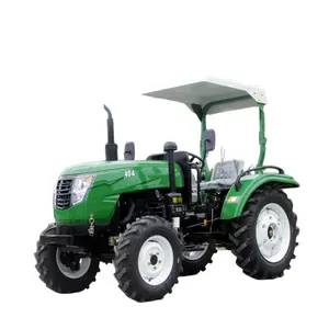 Mini Tractor agrícola con CE, fabricante de maquinaria agrícola de China, 4WD, 40HP, pequeño y compacto para jardín, rueda barata