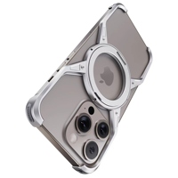 Portable pliable Angle réglable 360 Rotation téléphone anneau support en alliage d'aluminium lunette-moins Fulcrum coque de téléphone