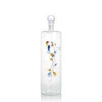 Bouteille en verre à haute teneur en borosilicate pour boisson Soda Water Juice Tequila Elegant Dragon Glassware