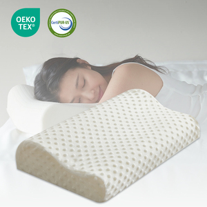 Op maat gemaakt klein orthopedisch kussen van stof met ergonomische nekondersteuning zonder druk, traagschuim hoofdkussens voor slaap en massage - Product Image 2