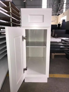 Armadio da cucina personalizzato economico moderno in legno massello in vendita - Product Image 2