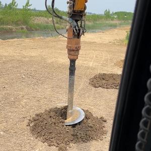 YA8000 sert malzeme en inşaat senaryoları için uygun hidrolik vakıf kazık sürüş Digga burgu kazıcı için - Product Image 2