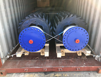 Concasseur à double rouleau robuste pour minerais avec moteur AC et PLC pour opérations minières, traitement de pierres/minerais, grande capacité