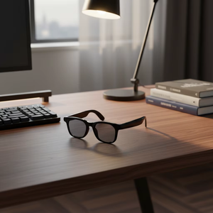 Lunettes Intelligentes IA <span class=keywords><strong>avec</strong></span> Traduction en Temps Réel, Assistant IA, Caméra 1200W pour Prise de Photos et Stabilisation Vidéo, Commande Vocale, Tendance 2026 - Product Image 1