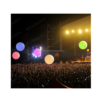 Ballons gonflables lumineux LED personnalisables pour concerts, ballons de plage lumineux LED pour le crowd-surfing
