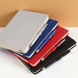 Promotion Pu A4 <b>A5</b> Wholesale A6 Debossed Customized Color Binding Elastic Strap <b>Notebook</b> With Cover Leather - Product Image 1