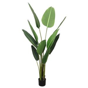 Paradis nordique 120cm décor à la maison oiseau bonsaï vert arbre en plastique artificiel intérieur et jardin décorations en gros - Product Image 1
