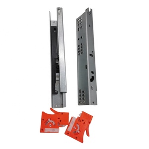 Pleine Extension à Fermeture Douce Glissières <span class=keywords><strong>Amortisseur</strong></span> Dissimulé Guide Coureur Pour Tirer Panier Glissière <span class=keywords><strong>de</strong></span> <span class=keywords><strong>Tiroir</strong></span> <span class=keywords><strong>de</strong></span> Clavier D'ordinateur - Product Image 6