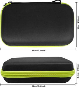 Estuche de Viaje para Afeitadora <span class=keywords><strong>Philips</strong></span> <span class=keywords><strong>OneBlade</strong></span>, Estuche de Almacenamiento Portátil de EVA Rígido y Resistente a Impactos, Ligero - Product Image 1