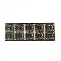 Mesin Cetak PCB Multilayer Enig PCBA 600W Inverter 6-Lapisan Material Dasar FR-4 Gold Finger Ketebalan Tembaga 0.5-2oz BGA