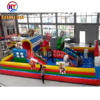 Aire de jeux gonflable sur le thème de l'océan Offre Spéciale conception personnalisée équipement d'amusement de parc pour enfants jouets et structures de plein air