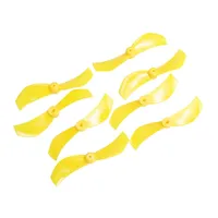 4 paires (8 pièces) d'hélices de drone Gemfan 1610 en plastique, 40 mm, 2 pales, 1 mm/1,5 mm, pour drones de course FPV RC, freestyle, Tinywhoop, Mobula7