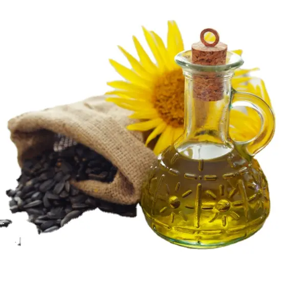 Aceite de semilla de girasol orgánico de la mejor calidad al por mayor listo para enviar empaquetado a granel para cocinar y aliñar