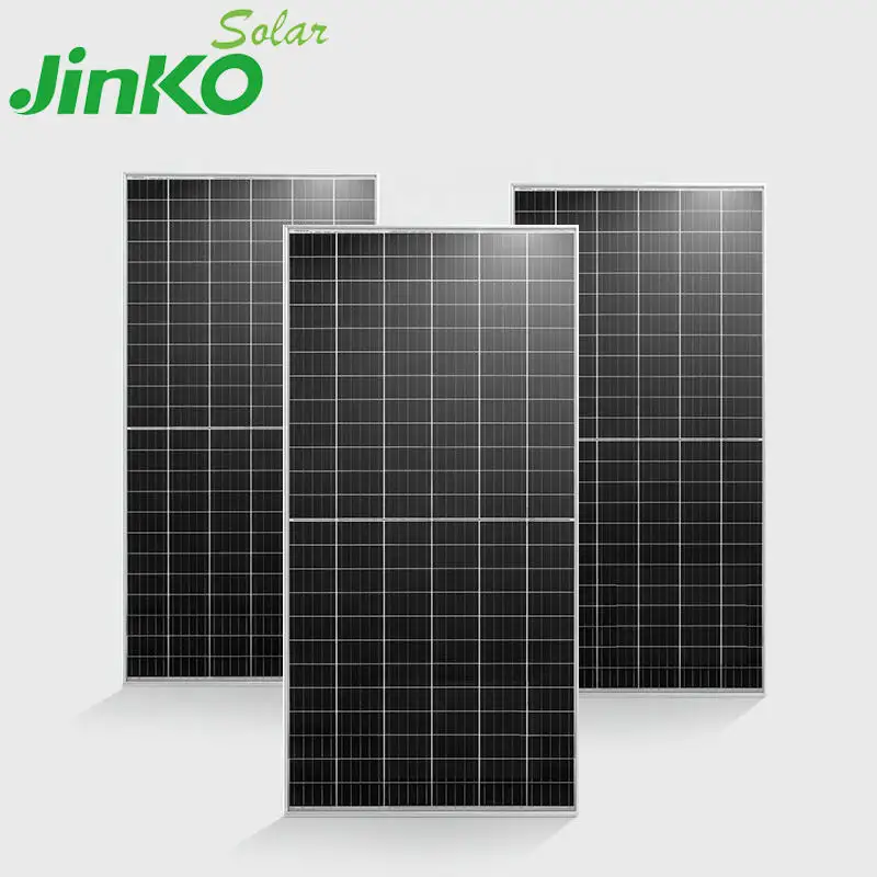 Mono Setengah Sel Solar Panel 300W 400W 540W 500W 530W 535W 550W 545W Jinko Panel Surya