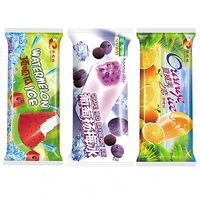 Sacs d'emballage alimentaire jetables en plastique Mylar OPP CPP pour glaces et bâtonnets glacés, avec logo personnalisé, qualité supérieure, fabriqués en Chine