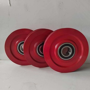 Pièces de machines de construction : Accessoires pour foreuses rotatives – Poulie de treuil à câble en acier - Product Image 2