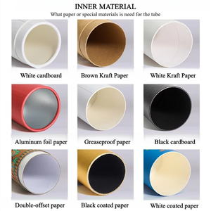 Baoren, azul marino, azul oscuro, anillo circular de redondez, cajas de Tubo plano, embalaje, bálsamo de jabón, vela de pomada, tubo desodorante de papel biodegradable - Product Image 6