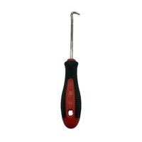 Nouvelle machine à cordage de raquettes de badminton et de tennis, crochet en fer étamé avec poignée en plastique pour cordes droites/courbes, portable et compacte
