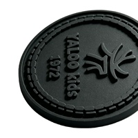 Patchs 3D en PVC à motif Déesse Spartan Mandalorienne, à fixation auto-agrippante, pour brassards, chaussures, chapeaux, vêtements, accessoires et sacs d'école