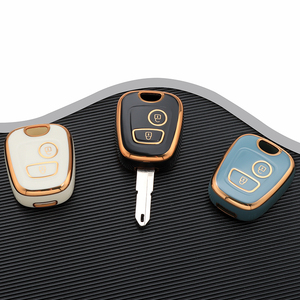 2 ou 3 boutons pour <span class=keywords><strong>Peugeot</strong></span> 107 206 207 307, housse de <span class=keywords><strong>protection</strong></span> pour clé de voiture en TPU souple, coque de <span class=keywords><strong>protection</strong></span>, accessoires intelligents sans clé - Product Image 1