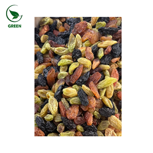 Raisins secs de qualité supérieure, de qualité alimentaire, 100% naturels, plusieurs couleurs disponibles, emballage en vrac, 1 kg, marque GREEN - Product Image 1