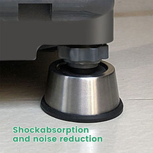 Patins métalliques universels pour lave-linge et sèche-linge, antidérapants et anti-vibrations, support de base pour réfrigérateur - Product Image 3