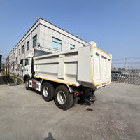 Nouveau Camion Benne Sinotruk HOWO TX 400 Diesel 6x4 Fiable avec Direction à Gauche, Boîte FAST, Caméra Arrière, Charge Utile Élevée pour l'Exportation