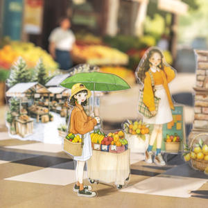 1 rouleau de ruban adhésif Life Planner Series Career Theme Character Scenery Notebook Die-cut Tape - Product Image 1