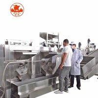 Machine à torréfier les noix de type tambour commercial, machine à torréfier les cacahuètes et le cacao pour les petites entreprises