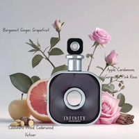 Parfum pour femmes AFMAR Infinity Gold & Silver Eau de Parfum 100 ml, longue tenue, marque privée, parfums arabes originaux de Dubaï