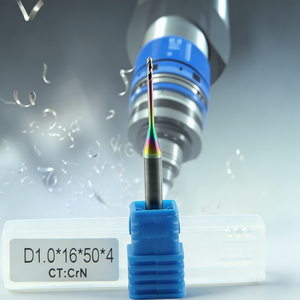 牙科CAD/CAM碳化钨金刚石DLC车针VHF PMMA EMAX氧化锆钛精密车磨工具开放系统ODM OEM - Product Image 1