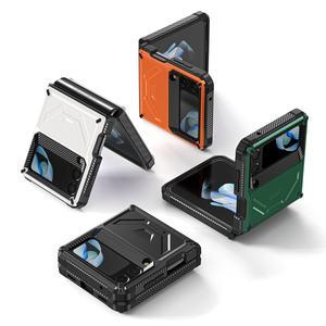 Coque de téléphone portable Light Beauty Armor Design pour <span class=keywords><strong>Samsung</strong></span> <span class=keywords><strong>Galaxy</strong></span> Z Flip 4/3 Housse antichoc et sans fil pour jeunes filles en boîte - Product Image 3