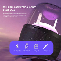 Haut-parleur sans fil portable coloré à succès avec Bluetooth, carte TF, USB, AUX, LED, TWS, son puissant pour l'extérieur et les fêtes