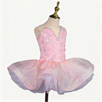 Nouvelle robe de princesse 2026, robe de danse de ballet pour enfants, robe bouffante mignonne à paillettes pour filles