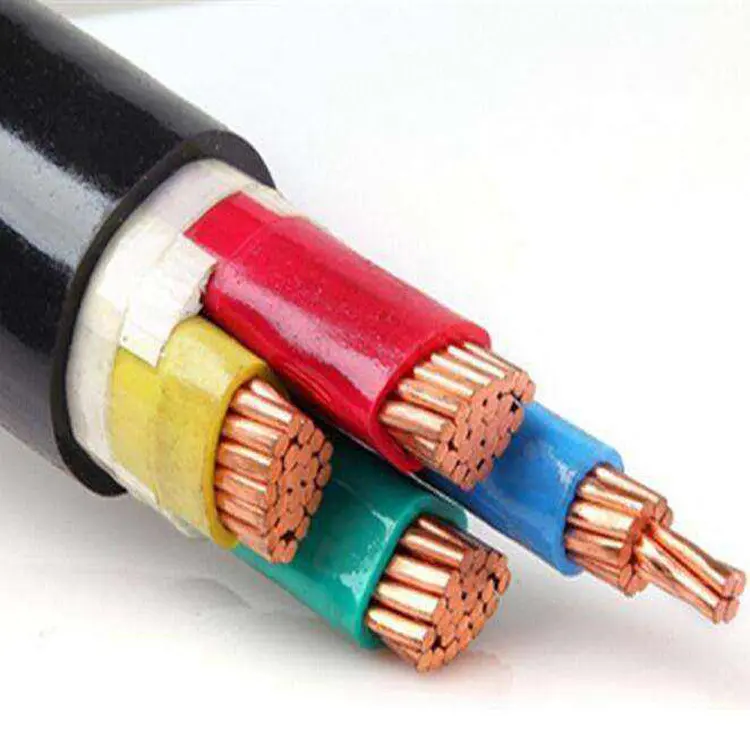 KVV precios mayoristas PVC aislado PVC forrado cable de control 0,75 ~ 2,5 ~ 6mm cable de cobre de alimentación