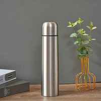 Bouteille d'eau isotherme en acier inoxydable 304 en forme de balle, ensemble de tasses, isolation thermique 6-12 heures, cadeau moderne