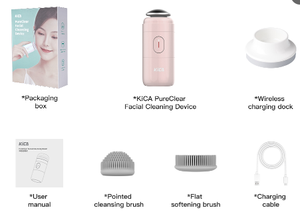 Limpiador Facial Eléctrico, Cepillo de Limpieza Facial, Máquina de Lavado, Masajeador para el Cuidado de la Piel, Herramientas de Limpieza Facial - Product Image 2