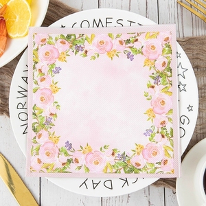 Biểu tượng tùy chỉnh in ấn dùng một lần Chất lượng cao khăn giấy Cocktail Khăn ăn - Product Image 3