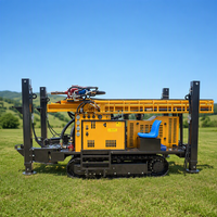 Machine de forage de puits d'eau, machine de forage hydraulique diesel, profondeur de forage de 300 m