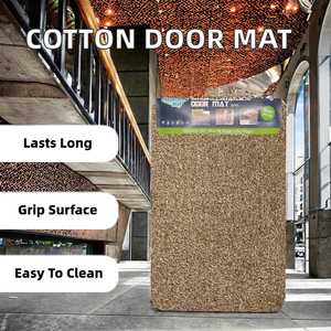 Tapis <span class=keywords><strong>de</strong></span> porte et <span class=keywords><strong>de</strong></span> salle <span class=keywords><strong>de</strong></span> bain en microfibre 100% <span class=keywords><strong>coton</strong></span>, moelleux, antidérapant, épais, lavable, <span class=keywords><strong>pour</strong></span> le bureau, la salle <span class=keywords><strong>de</strong></span> bain, la production en usine, <span class=keywords><strong>pour</strong></span> un usage domestique - Product Image 3