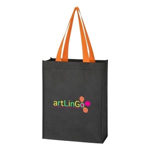 Promotional Eco-Friendly Non-Woven Die Cut Handle Gift <b>Bag</b> for Shopping <b>Tote</b> <b>Bag</b> Colorful Handle with Logo Advertising Gift <b>Bag</b> - Product Image 3