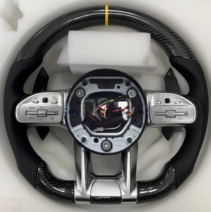 <span class=keywords><strong>Volant</strong></span> en fibre de carbone pour mercedes-benz <span class=keywords><strong>Amg</strong></span> W204 W205 W167 W213 W222 W207 E63 Gle Gls <span class=keywords><strong>Amg</strong></span> <span class=keywords><strong>volant</strong></span> de voiture - Product Image 4